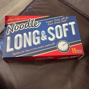 NWT NOODLE LONG & SOFT GOLF BALLS 15 BALLS